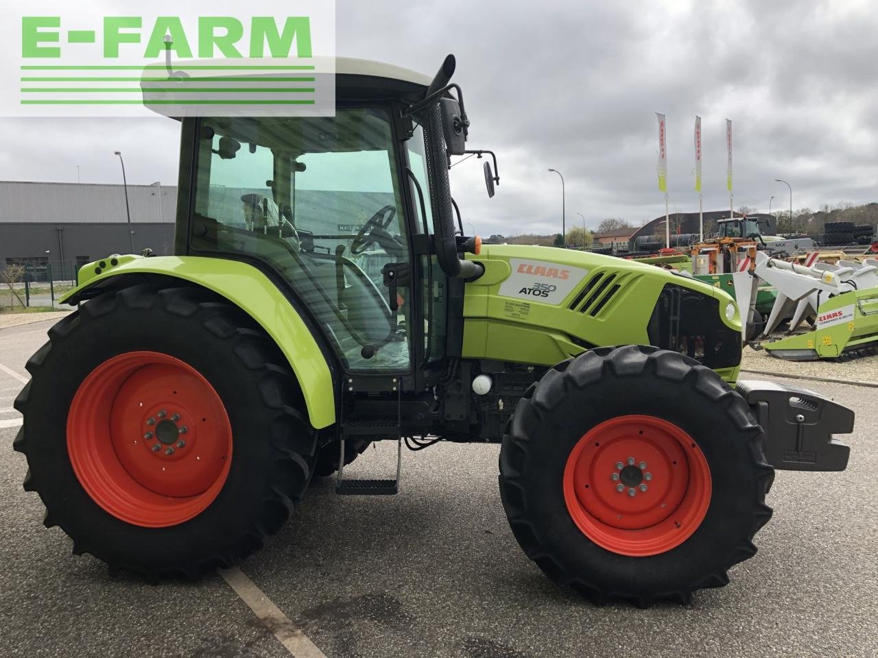 Traktor typu CLAAS atos 350 (a79/500), Gebrauchtmaschine v AILLAS (33 - GIRONDE) (Obrázek 5)
