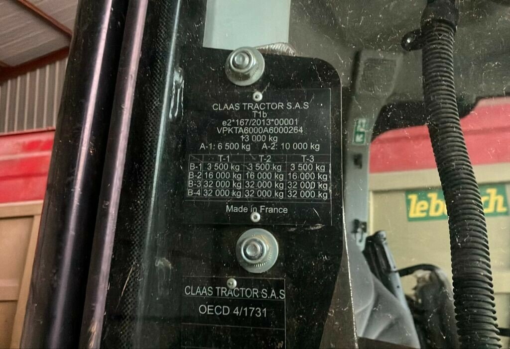 Traktor του τύπου CLAAS AXION 800 ADVANCE, Gebrauchtmaschine σε NOGENT (Φωτογραφία 11)