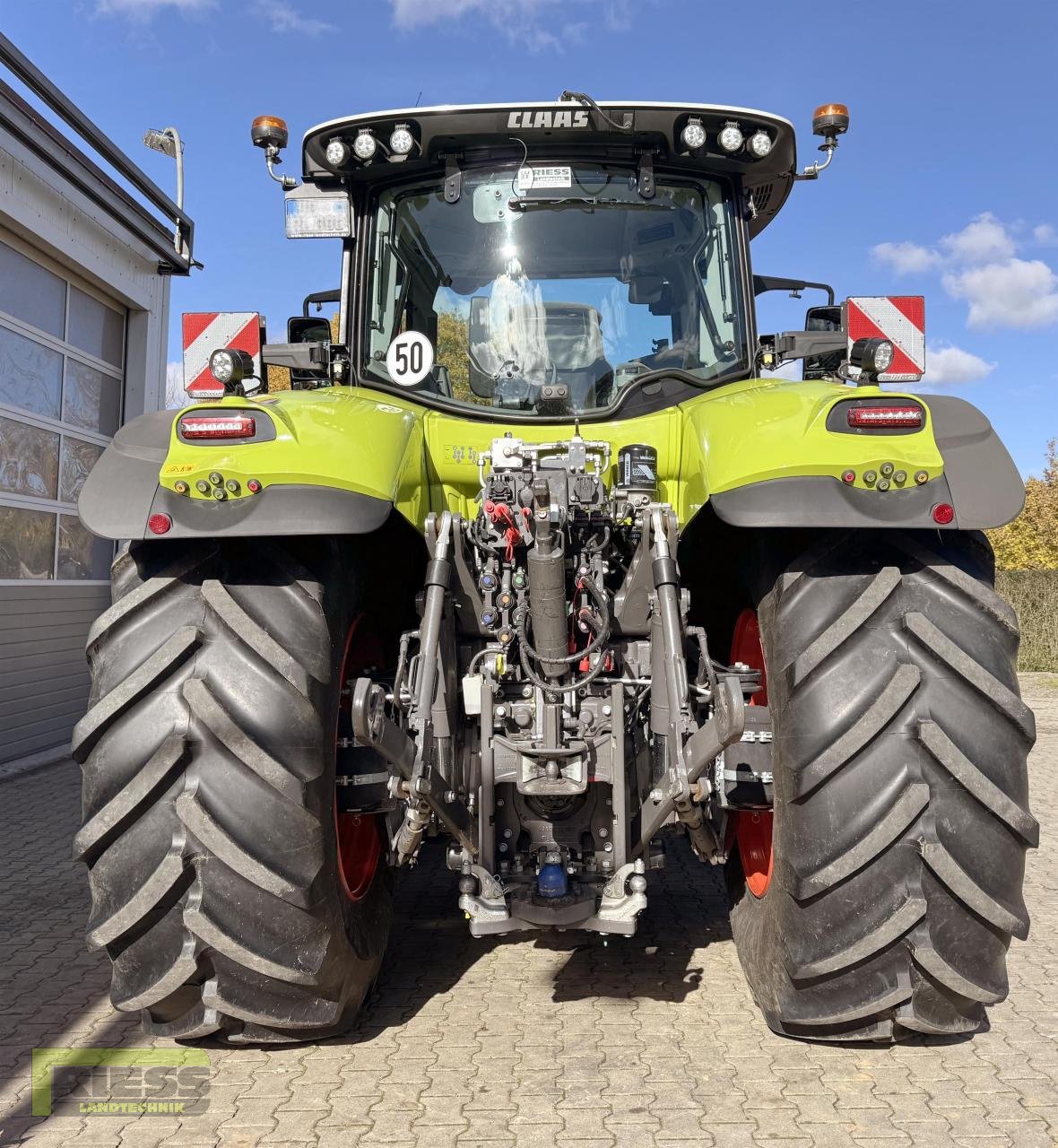 Traktor of the type CLAAS AXION 800 CEBIS HEXASHIFT A50, Neumaschine in Homberg/Ohm - Maulbach (Picture 3)