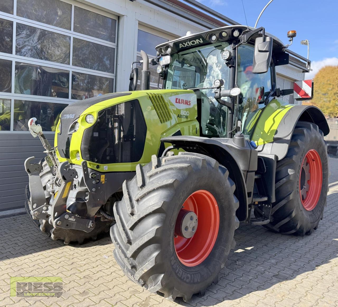 Traktor of the type CLAAS AXION 800 CEBIS HEXASHIFT A50, Neumaschine in Homberg/Ohm - Maulbach (Picture 16)