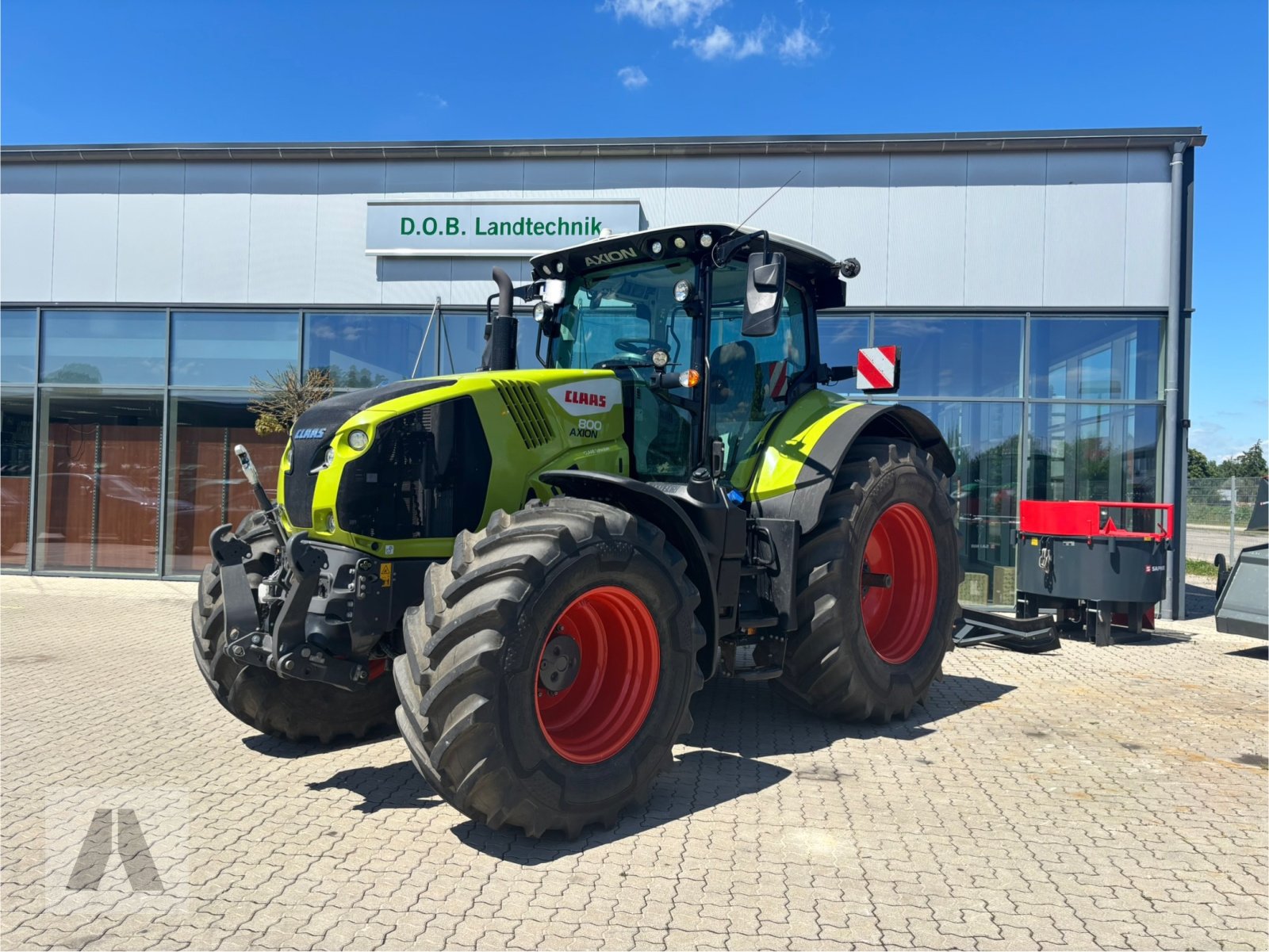 Traktor za tip CLAAS AXION 800 CIS+, Gebrauchtmaschine u Langweid am Lech (Slika 1)