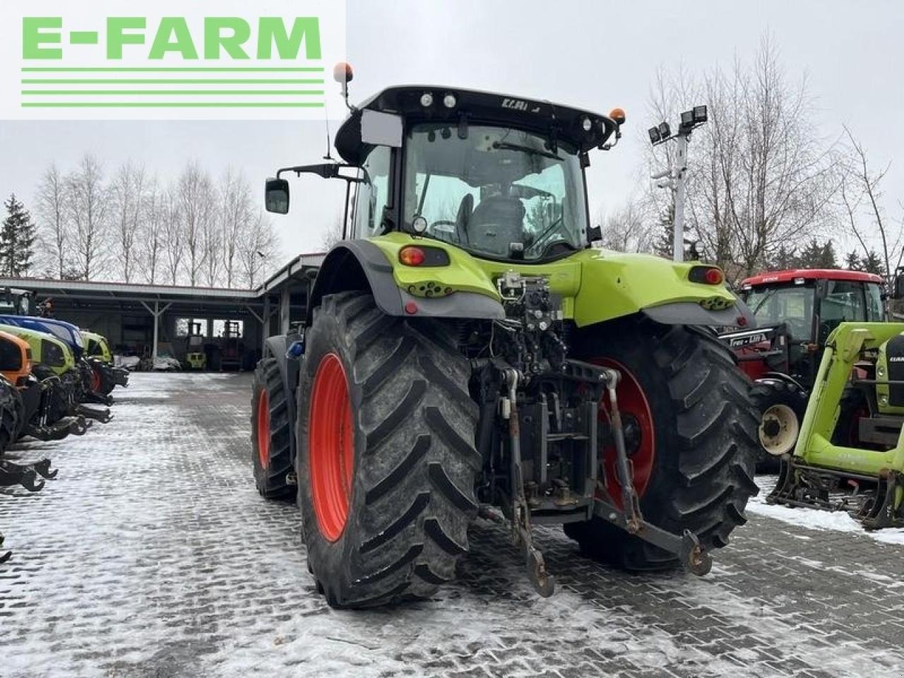 Traktor des Typs CLAAS axion 800 cis, Gebrauchtmaschine in DAMAS?AWEK (Bild 8)