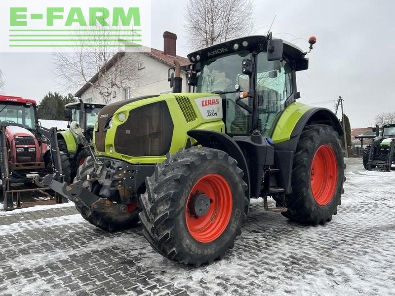 Traktor of the type CLAAS axion 800 cis, Gebrauchtmaschine in DAMAS?AWEK (Picture 10)