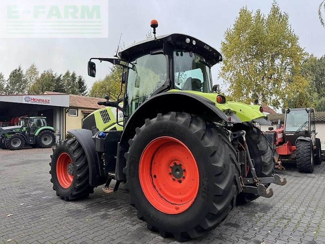 Traktor Türe ait CLAAS axion 800 cis, Gebrauchtmaschine içinde DAMAS?AWEK (resim 10)