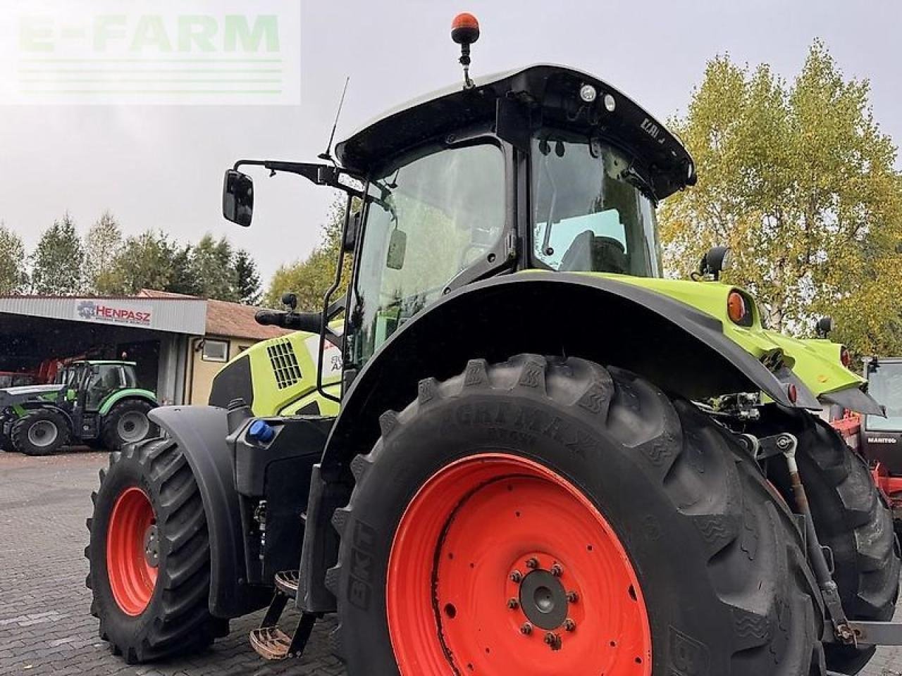 Traktor Türe ait CLAAS axion 800 cis, Gebrauchtmaschine içinde DAMAS?AWEK (resim 28)