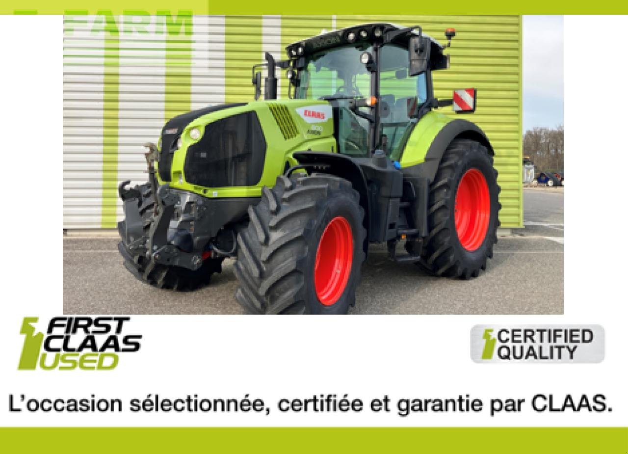 Traktor типа CLAAS axion 800 hexashift s5, Gebrauchtmaschine в AILLAS (33 - GIRONDE) (Фотография 1)