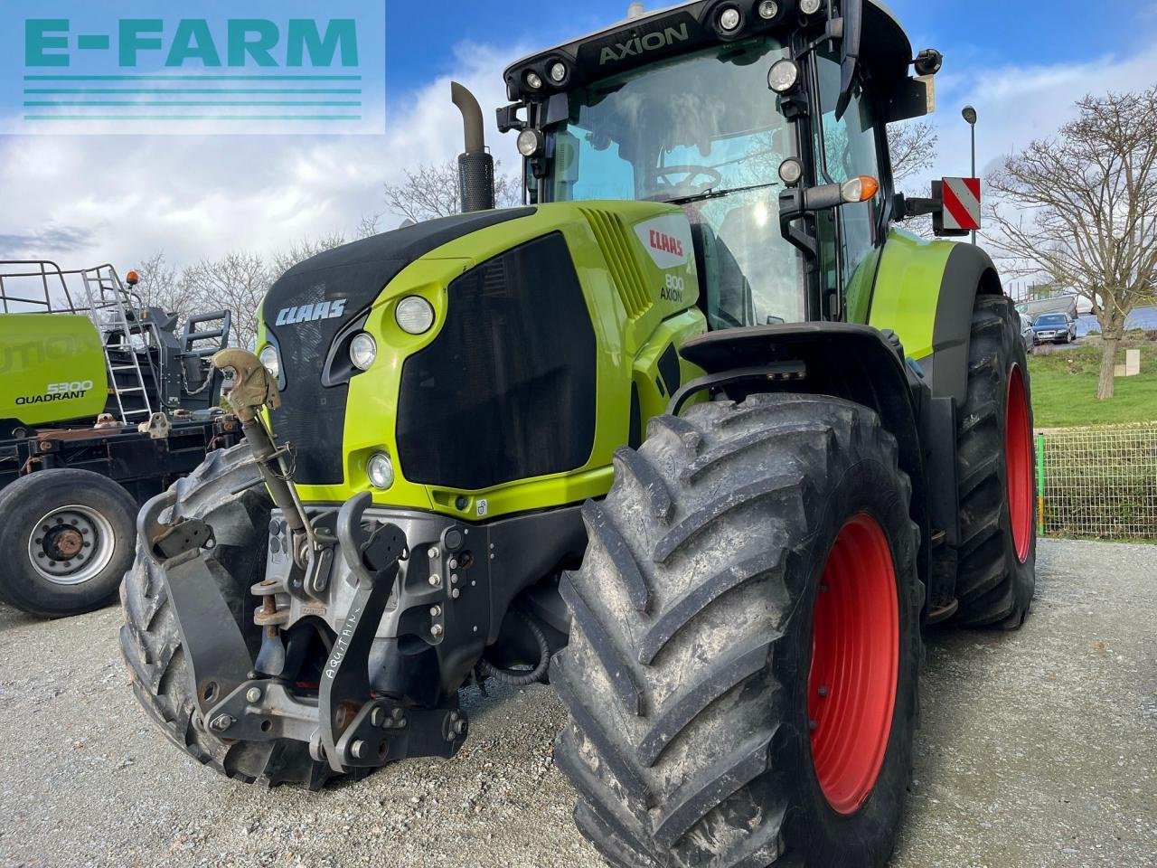 Traktor typu CLAAS axion 800 hexashift s5, Gebrauchtmaschine v PONTIVY (56 - MORBIHAN) (Obrázek 3)