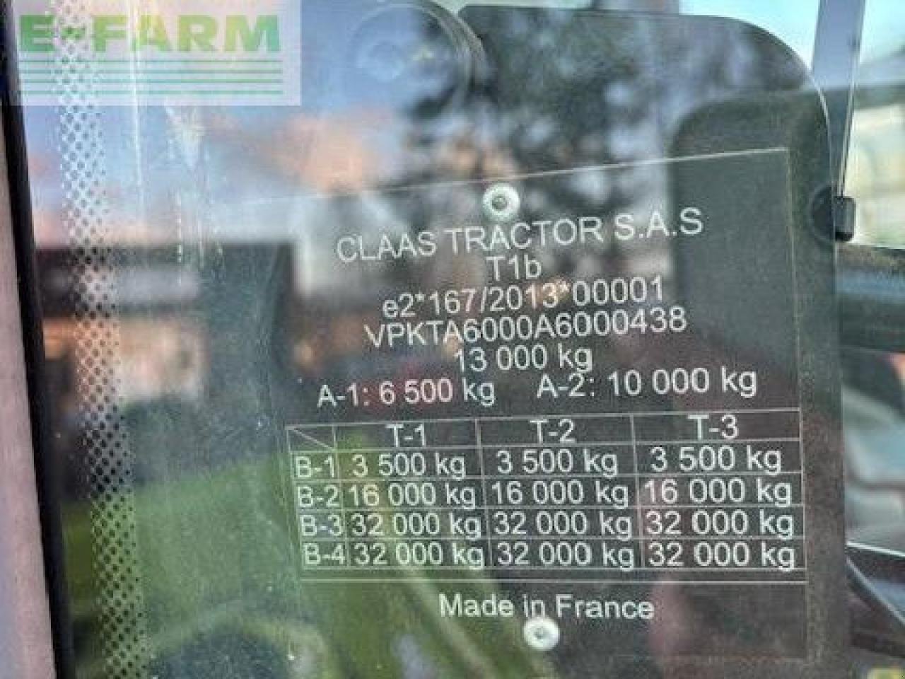 Traktor του τύπου CLAAS AXION 800, Gebrauchtmaschine σε FORRES (Φωτογραφία 2)