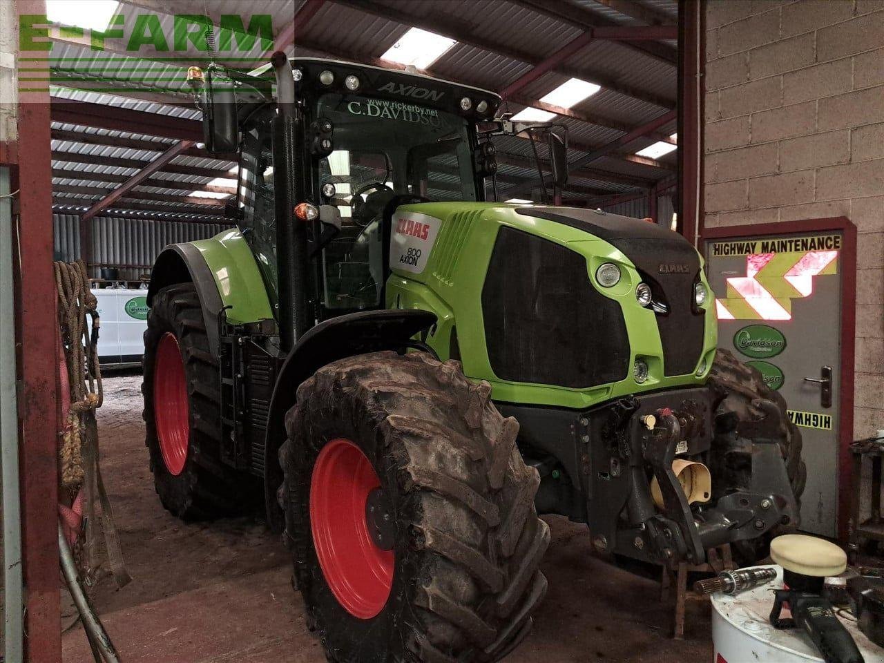 Traktor του τύπου CLAAS AXION 800, Gebrauchtmaschine σε CARLISLE (Φωτογραφία 1)