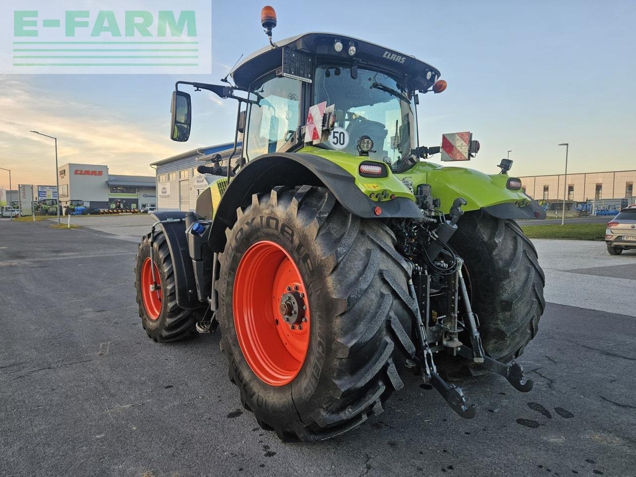 Traktor des Typs CLAAS axion 810 c-matic CMATIC, Gebrauchtmaschine in ILZ (Bild 8)