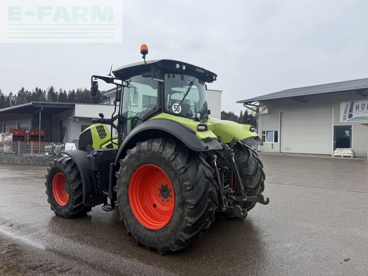 Traktor des Typs CLAAS axion 810 c-matic CMATIC, Gebrauchtmaschine in MÜHLEN (Bild 8)
