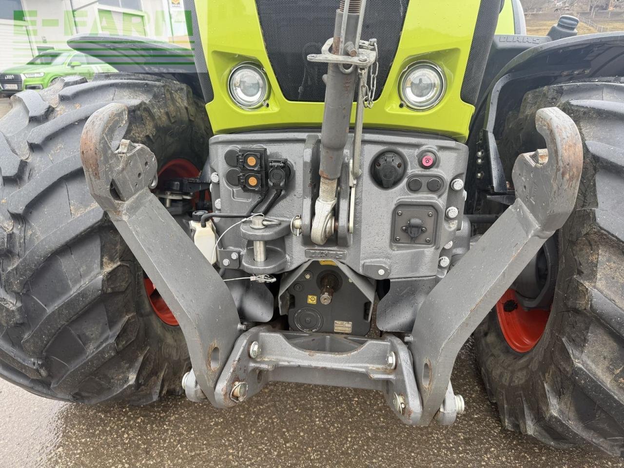 Traktor des Typs CLAAS axion 810 c-matic CMATIC, Gebrauchtmaschine in MÜHLEN (Bild 10)