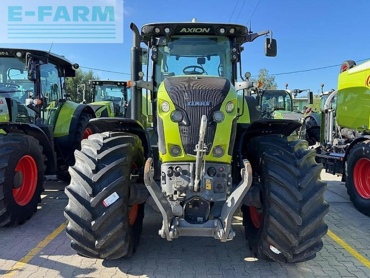 Traktor typu CLAAS axion 810 cebis hexa-shift, Gebrauchtmaschine w CHOROSZCZ (Zdjęcie 2)