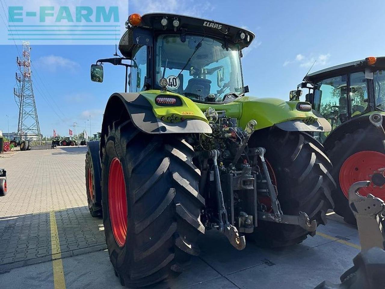 Traktor typu CLAAS axion 810 cebis hexa-shift, Gebrauchtmaschine w CHOROSZCZ (Zdjęcie 4)