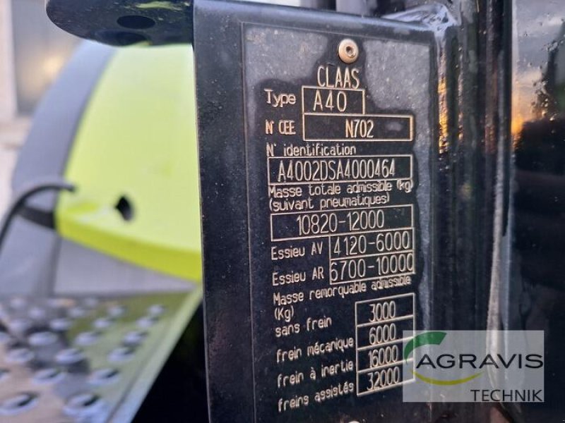 Traktor des Typs CLAAS AXION 810 CEBIS, Gebrauchtmaschine in Warburg (Bild 20)