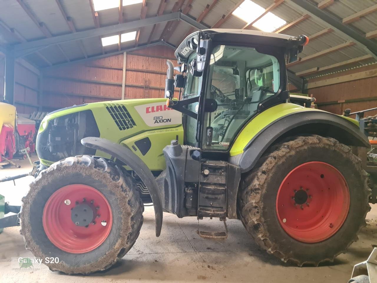Traktor za tip CLAAS Axion 810 - Cebis, Gebrauchtmaschine u Hofheim (Slika 1)