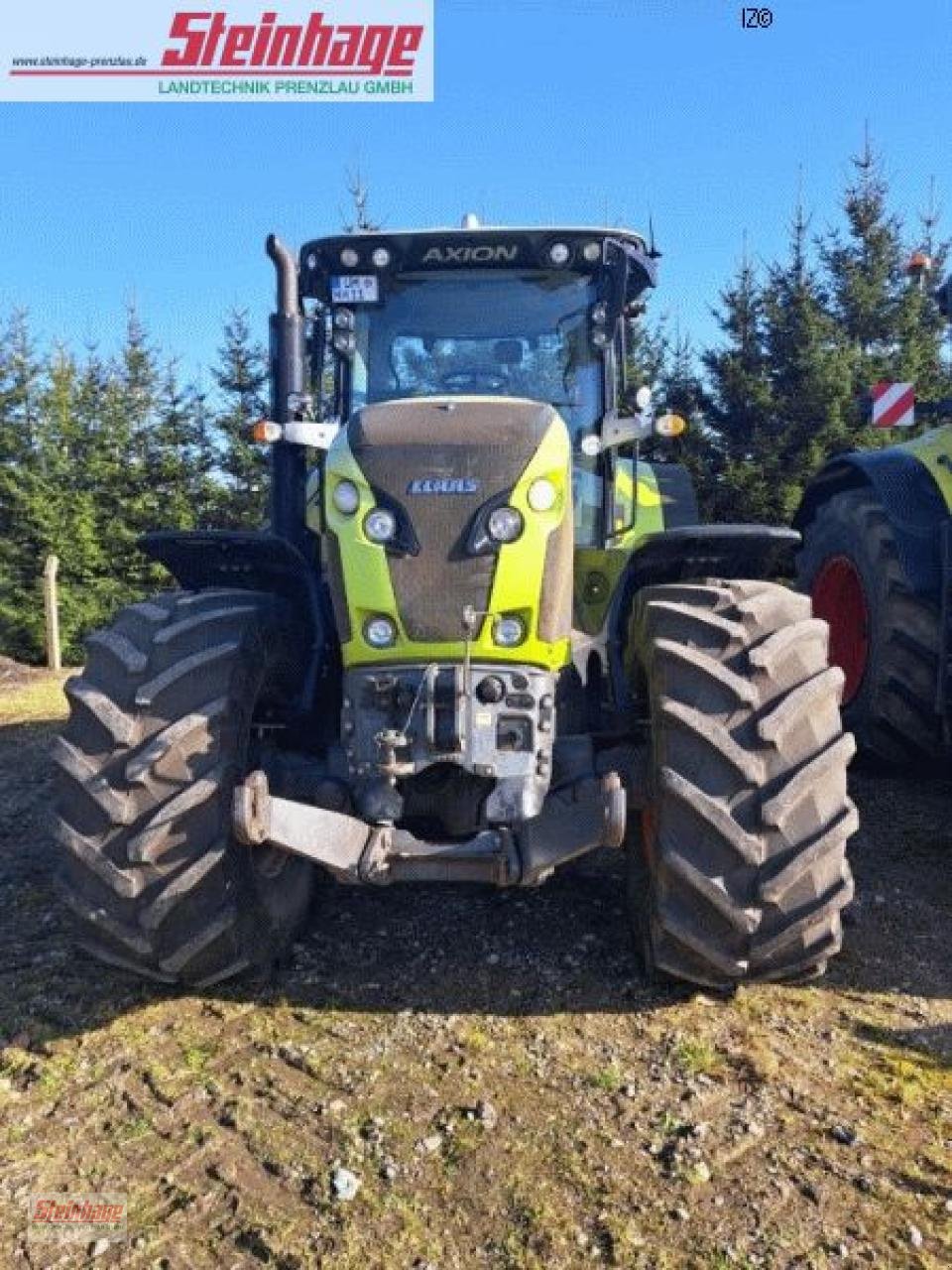 Traktor typu CLAAS Axion 810 CEMATIC CEBIS, Gebrauchtmaschine v Rollwitz (Obrázek 1)