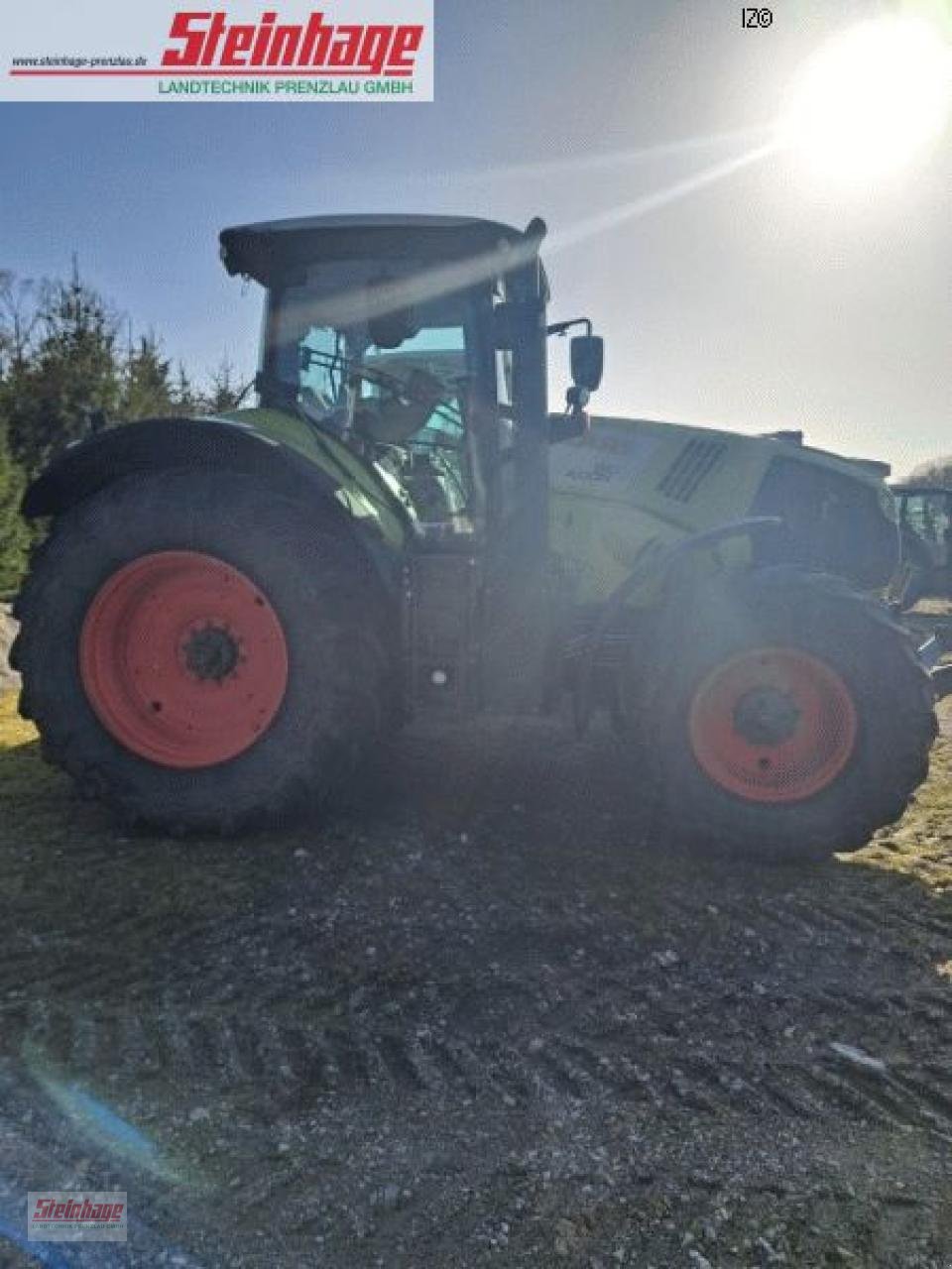 Traktor typu CLAAS Axion 810 CEMATIC CEBIS, Gebrauchtmaschine v Rollwitz (Obrázek 2)
