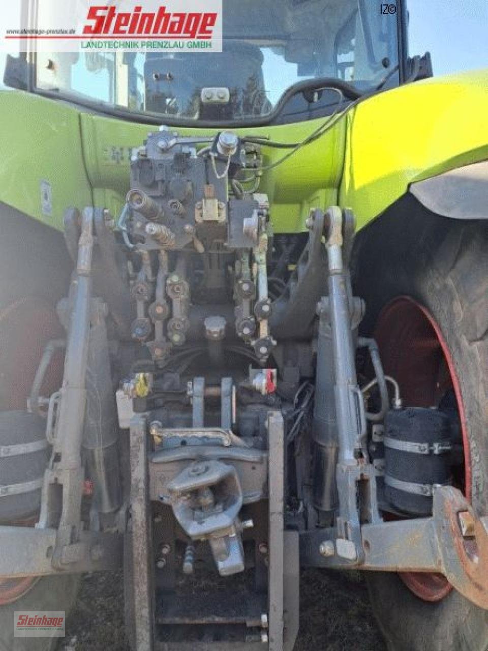 Traktor typu CLAAS Axion 810 CEMATIC CEBIS, Gebrauchtmaschine v Rollwitz (Obrázek 4)