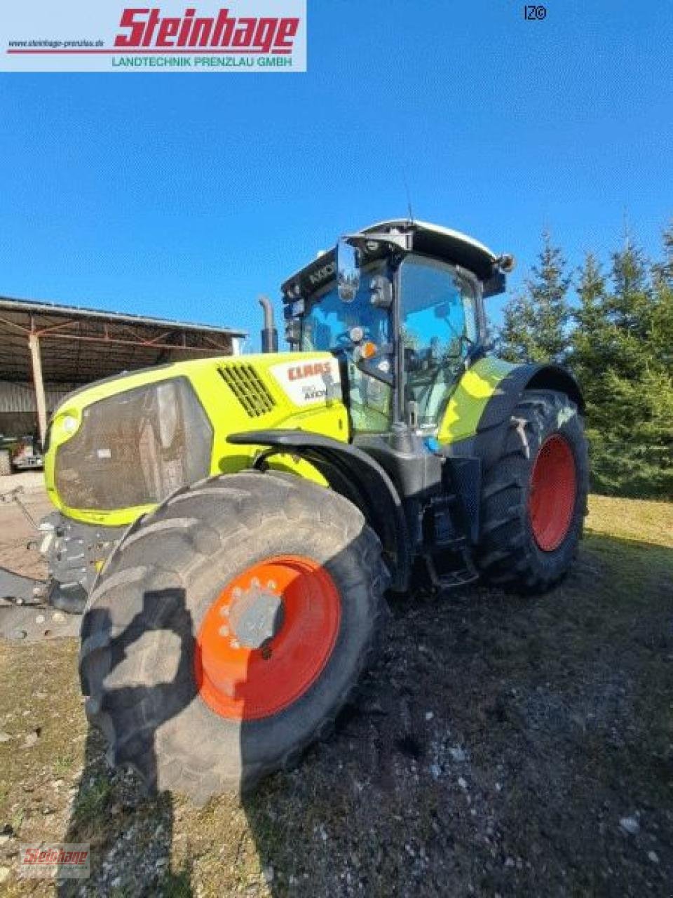 Traktor typu CLAAS Axion 810 CEMATIC CEBIS, Gebrauchtmaschine v Rollwitz (Obrázek 5)