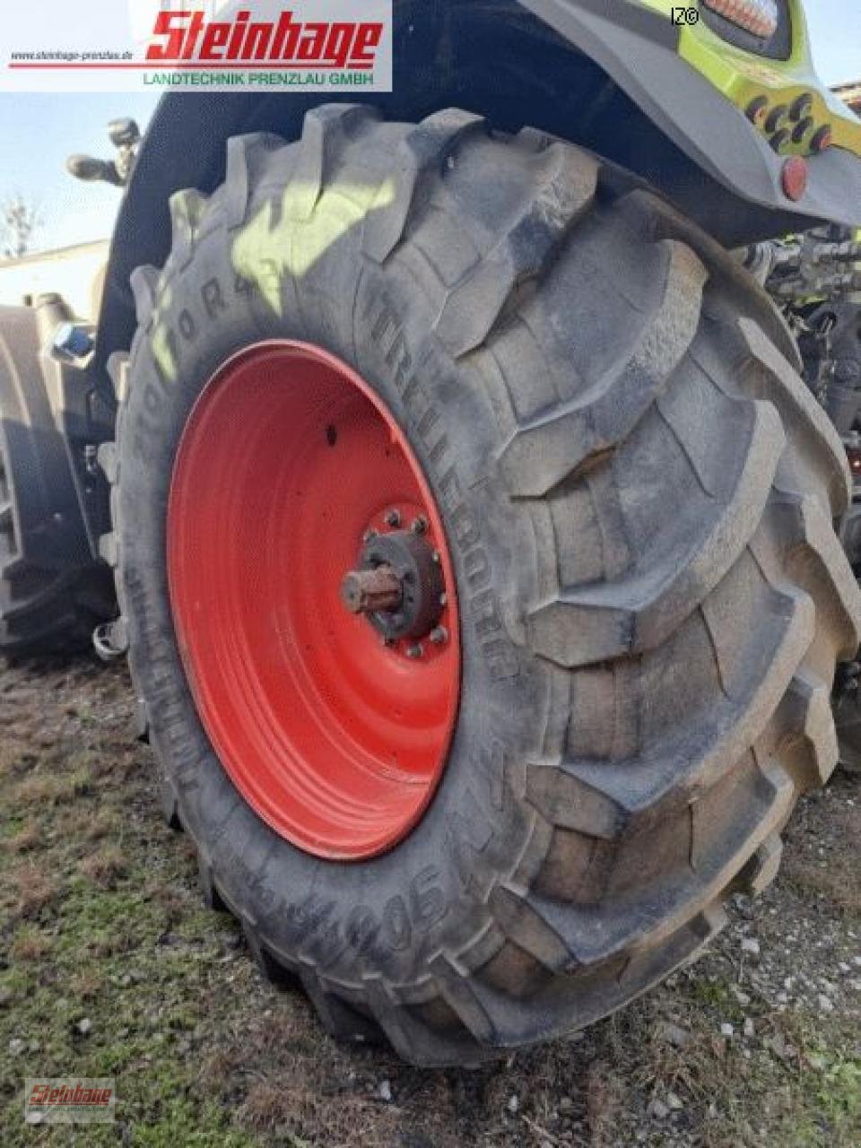 Traktor typu CLAAS Axion 810 CEMATIC CEBIS, Gebrauchtmaschine v Rollwitz (Obrázek 8)