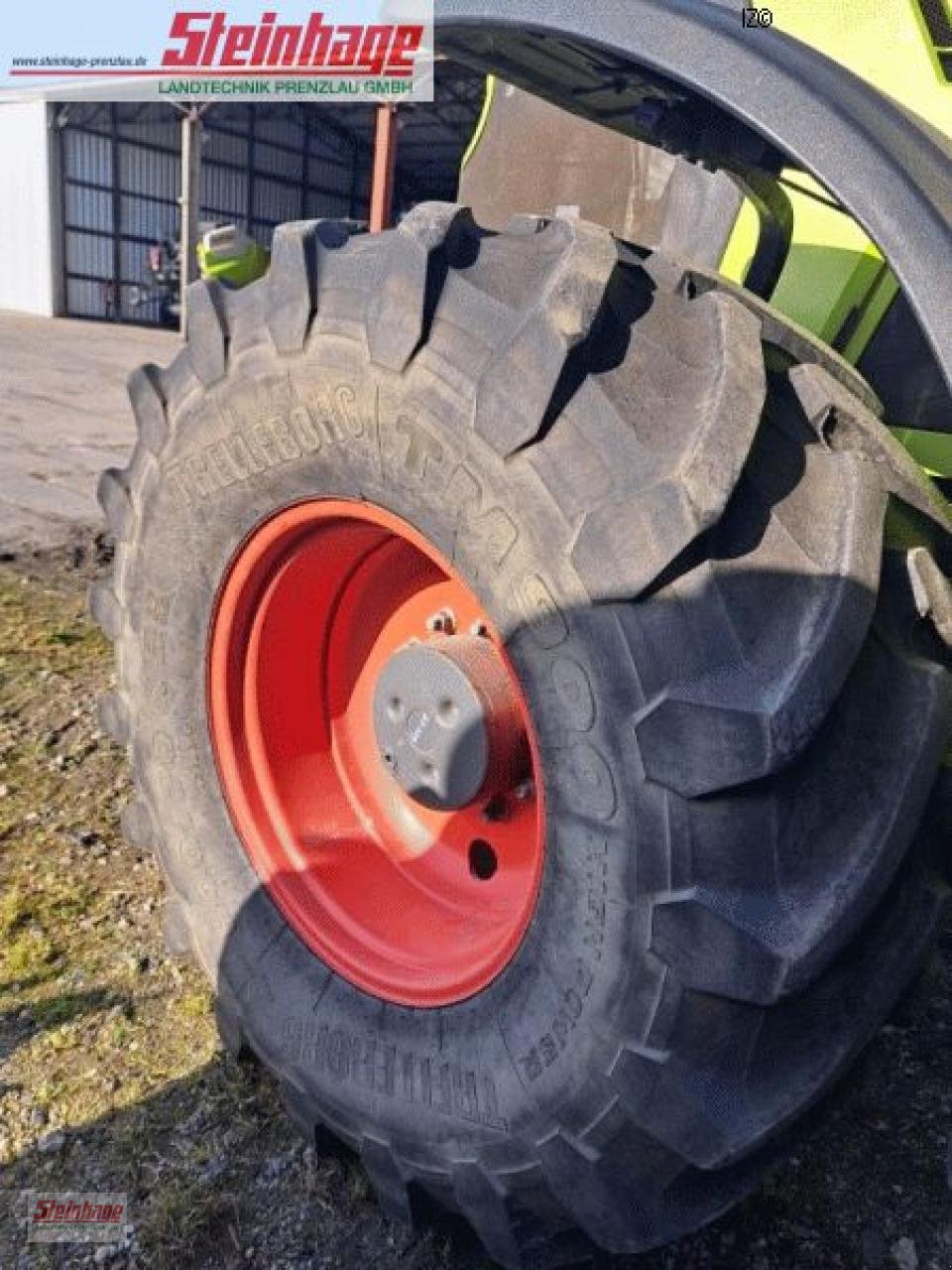 Traktor typu CLAAS Axion 810 CEMATIC CEBIS, Gebrauchtmaschine v Rollwitz (Obrázek 9)