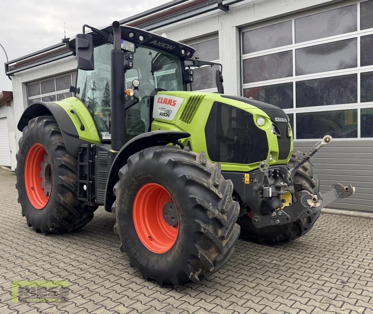 Traktor типа CLAAS AXION 810 CIS+ Cmati, Gebrauchtmaschine в Homberg/Ohm - Maulbach (Фотография 17)
