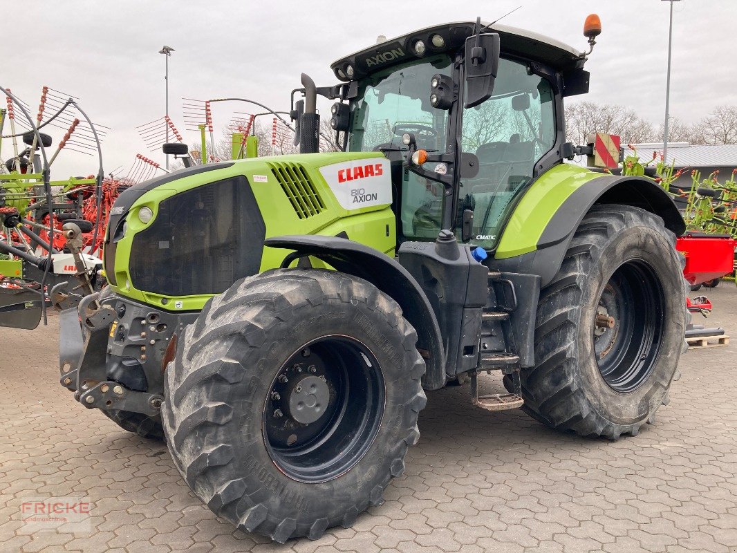 Traktor Türe ait CLAAS Axion 810 CIS+ Cmatic, Gebrauchtmaschine içinde Bockel - Gyhum (resim 1)