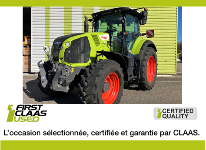 Traktor van het type CLAAS AXION 810 CIS, Gebrauchtmaschine in AILLAS (Foto 1)