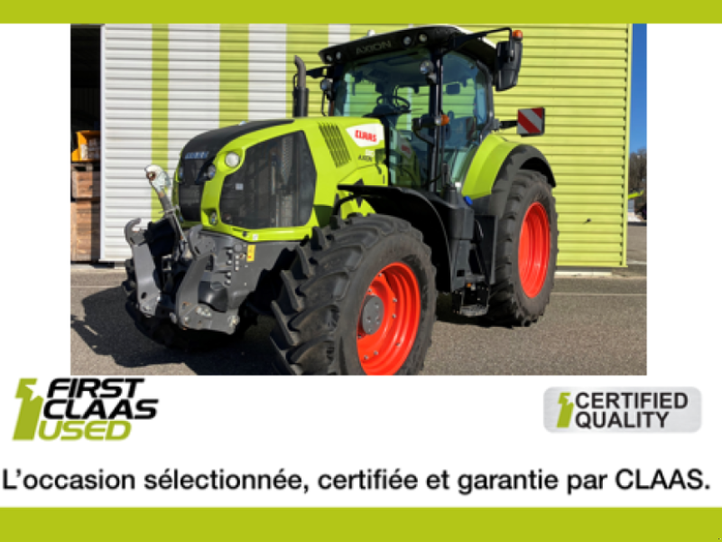 Traktor des Typs CLAAS AXION 810 CIS, Gebrauchtmaschine in AILLAS (Bild 1)