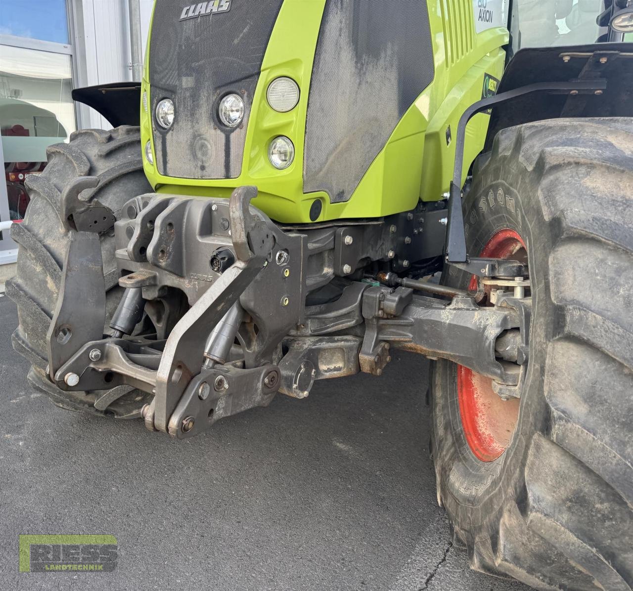 Traktor typu CLAAS AXION 810 CMATIC A31, Gebrauchtmaschine w Homberg/Ohm - Maulbach (Zdjęcie 8)