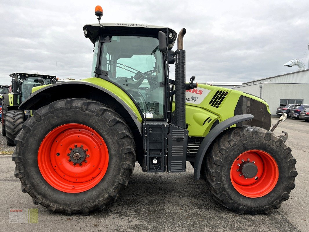 Traktor des Typs CLAAS AXION 810 CMATIC CEBIS, nur 4.848 h !, Gebrauchtmaschine in Molbergen (Bild 4)