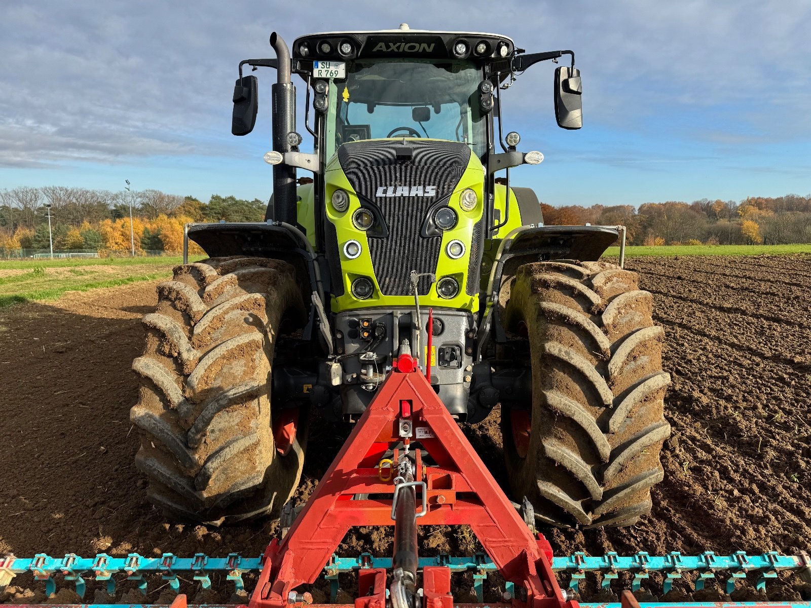 Traktor типа CLAAS Axion 810 CMATIC CEBIS, Gebrauchtmaschine в Hennef (Фотография 3)