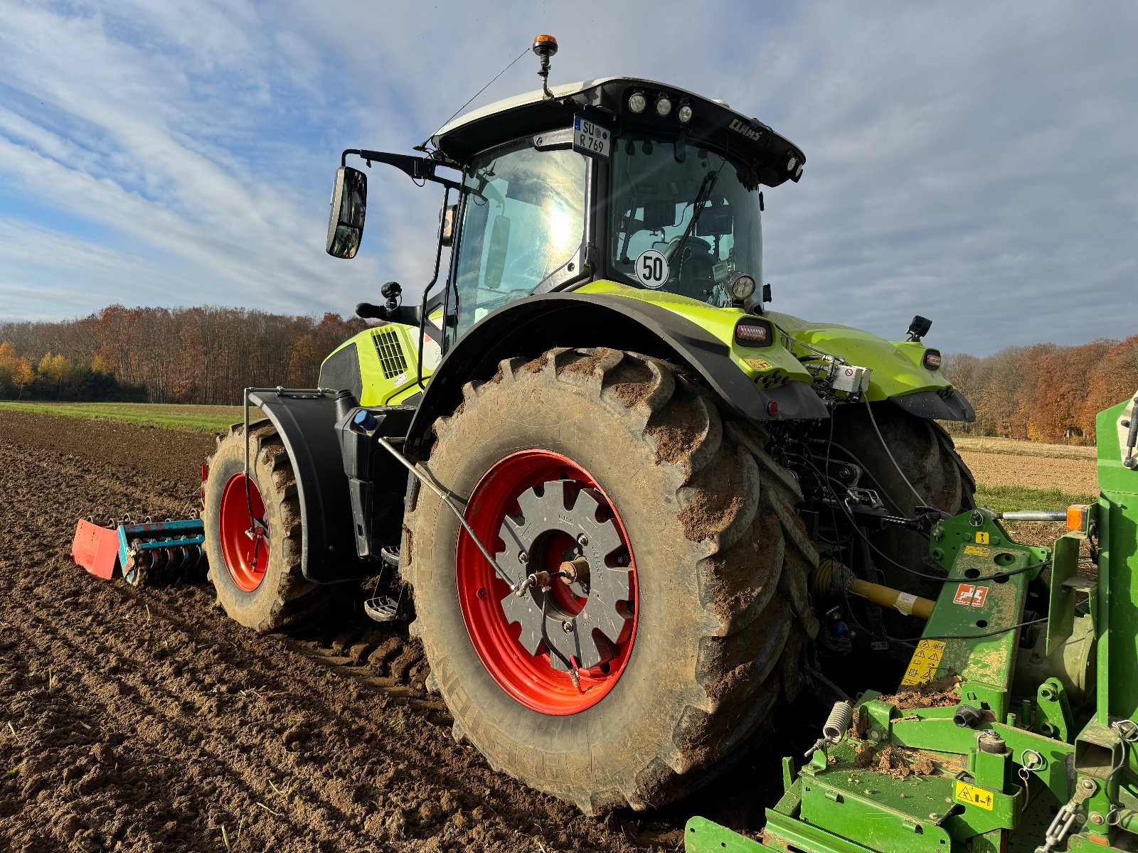 Traktor типа CLAAS Axion 810 CMATIC CEBIS, Gebrauchtmaschine в Hennef (Фотография 5)