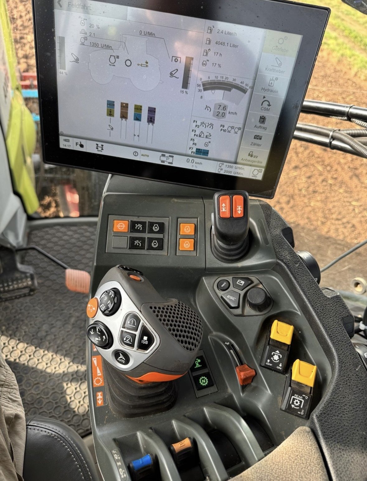 Traktor van het type CLAAS Axion 810 CMATIC CEBIS, Gebrauchtmaschine in Hennef (Foto 11)