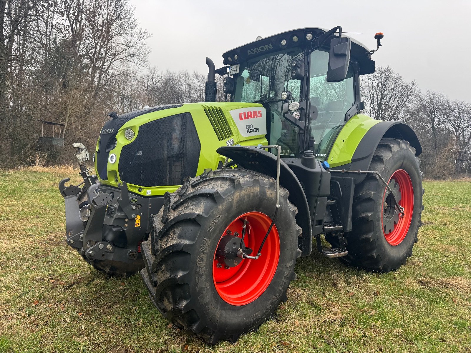 Traktor типа CLAAS Axion 810 CMATIC CEBIS, Gebrauchtmaschine в Hennef (Фотография 1)