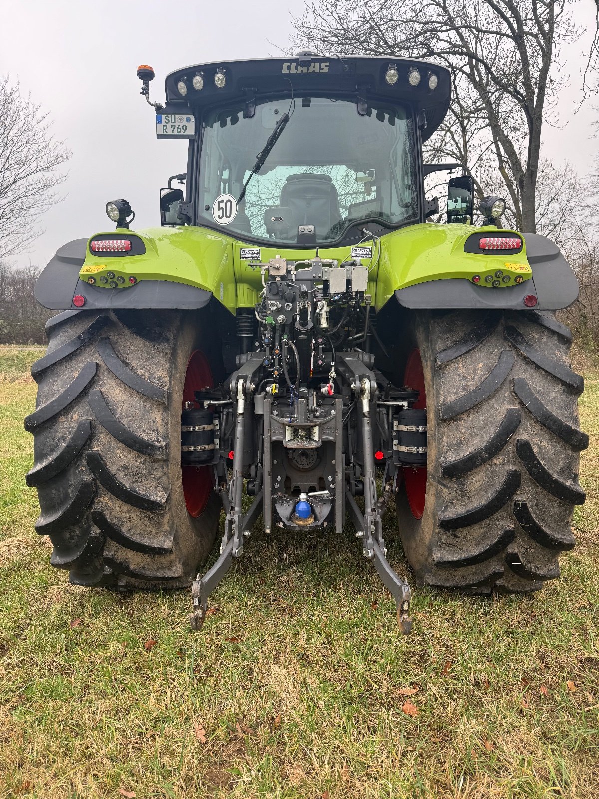 Traktor typu CLAAS Axion 810 CMATIC CEBIS, Gebrauchtmaschine v Hennef (Obrázek 8)