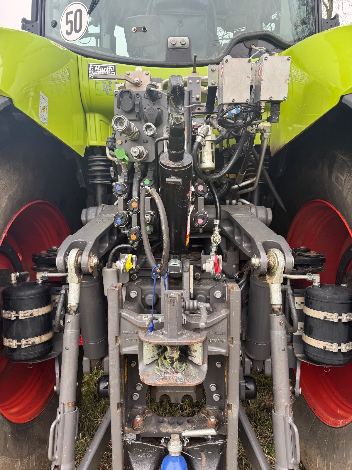 Traktor typu CLAAS Axion 810 CMATIC CEBIS, Gebrauchtmaschine v Hennef (Obrázek 9)