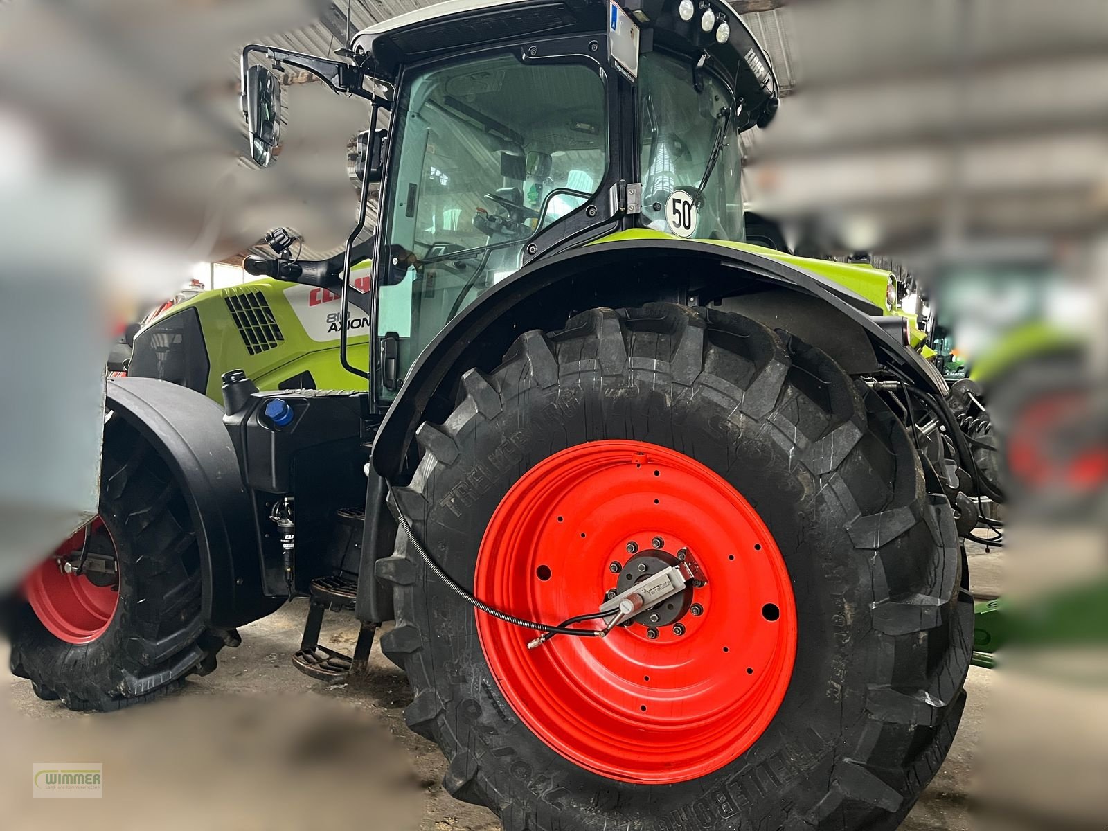 Traktor του τύπου CLAAS AXION 810 CMATIC - gebrauchter AXION 800, Gebrauchtmaschine σε Kematen (Φωτογραφία 4)