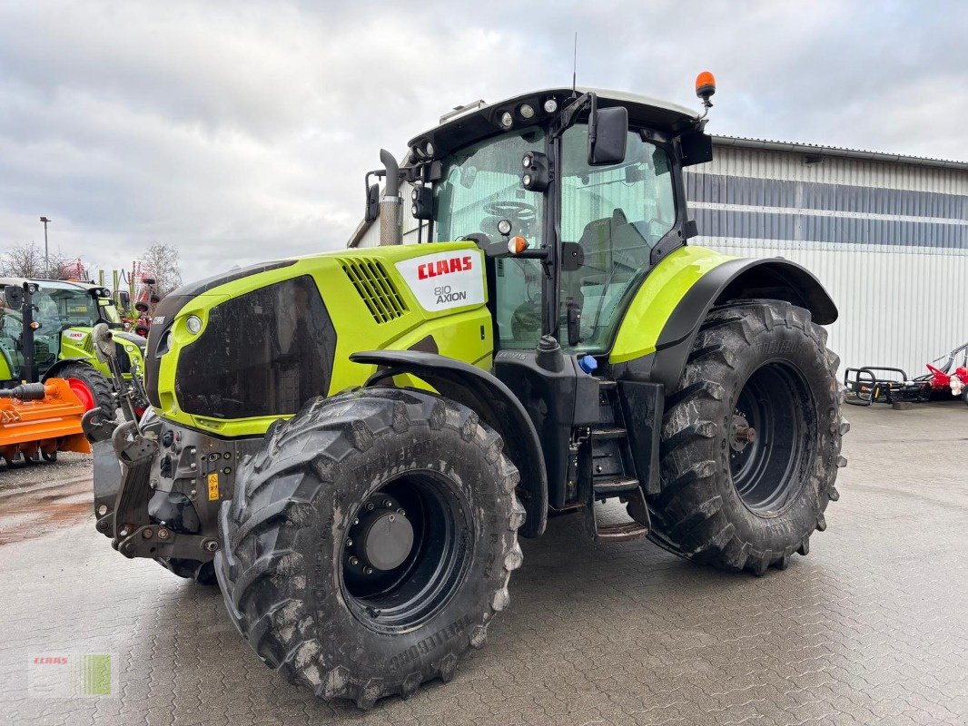 Traktor Türe ait CLAAS AXION 810 CMATIC ( Getriebe Neu ), Gebrauchtmaschine içinde Risum-Lindholm (resim 1)