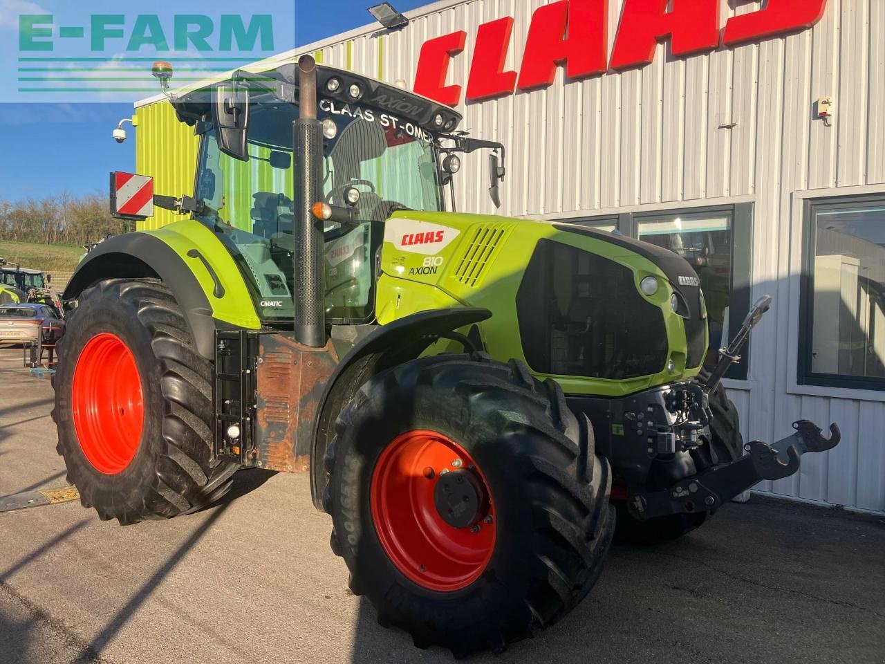 Traktor от тип CLAAS axion 810 cmatic s5 CMATIC, Gebrauchtmaschine в BLENDECQUES (Снимка 3)