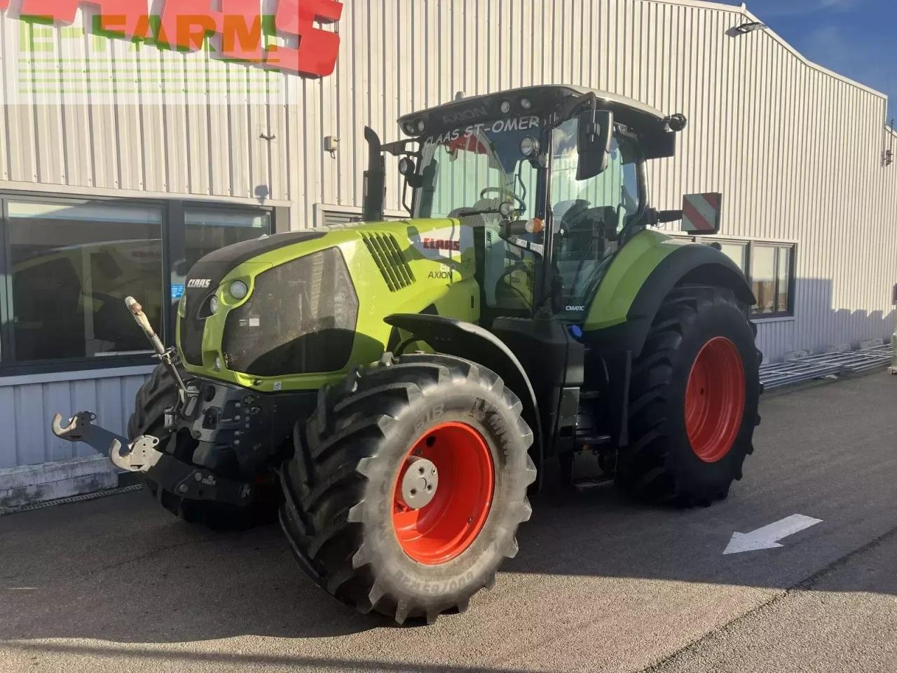 Traktor типа CLAAS axion 810 cmatic s5, Gebrauchtmaschine в BLENDECQUES (Фотография 10)