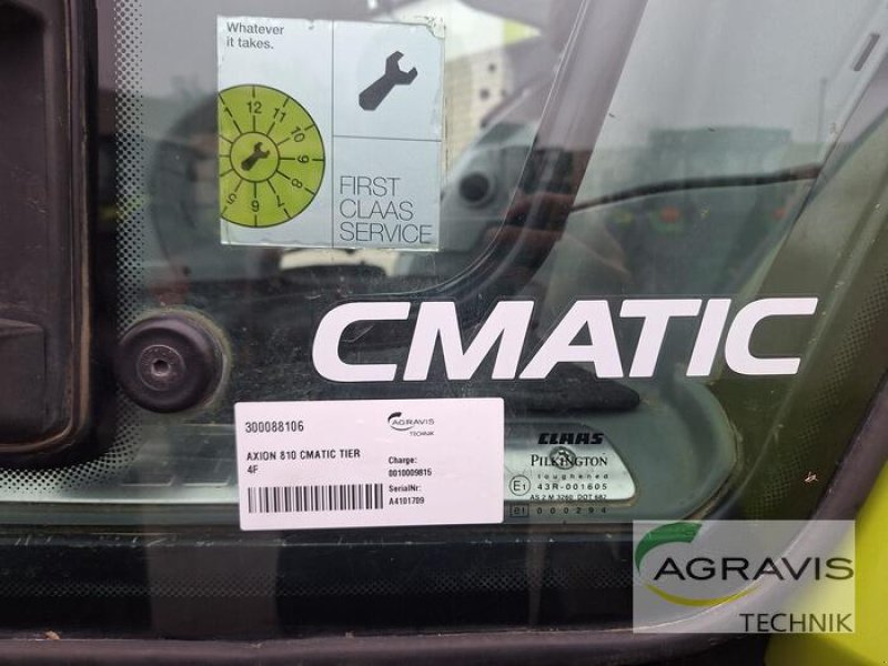 Traktor типа CLAAS AXION 810 CMATIC TIER 4F, Gebrauchtmaschine в Warburg (Фотография 22)
