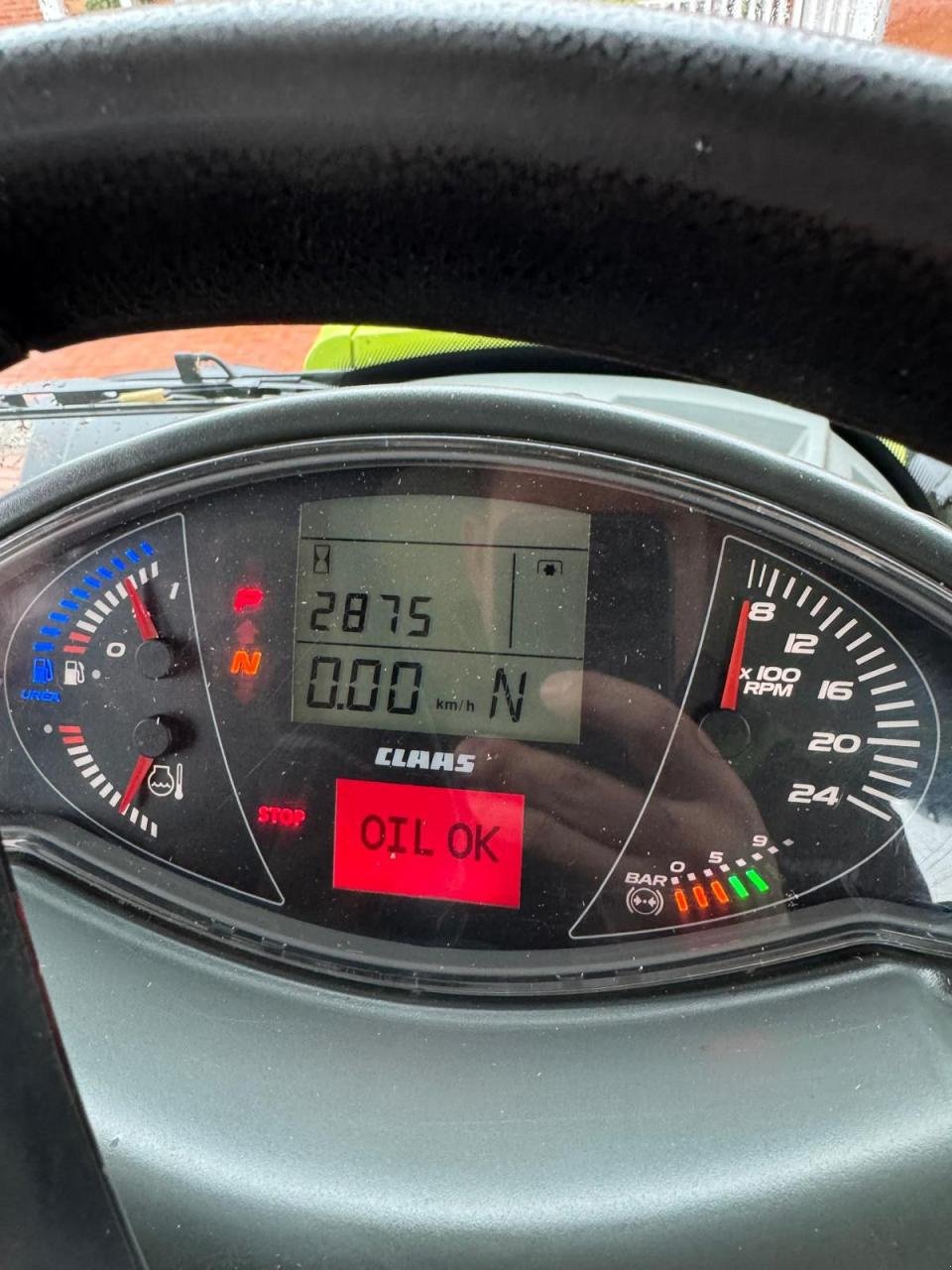 Traktor Türe ait CLAAS Axion 810 CMatic, Gebrauchtmaschine içinde Könnern (resim 13)