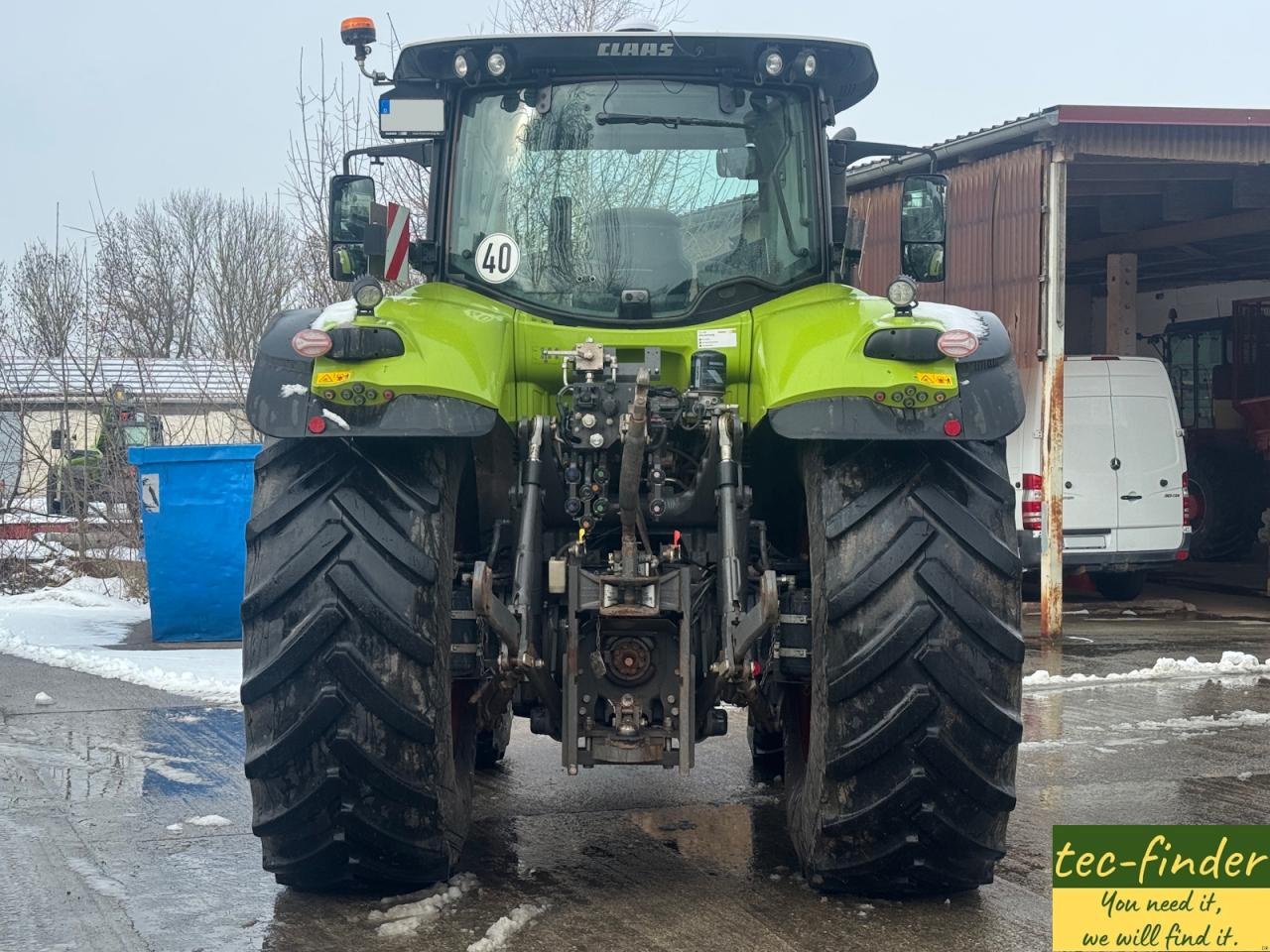 Traktor del tipo CLAAS Axion 810 CMATIC, Gebrauchtmaschine In Könnern (Immagine 3)