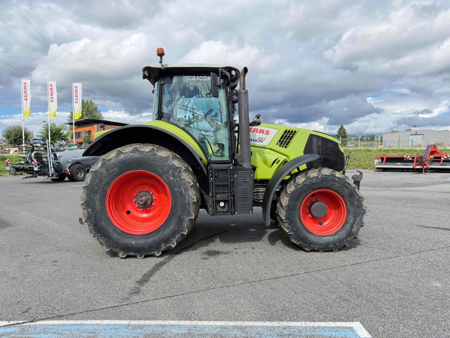 Traktor typu CLAAS AXION 810 T4F CIS, Gebrauchtmaschine v SAINT GAUDENS (Obrázok 3)