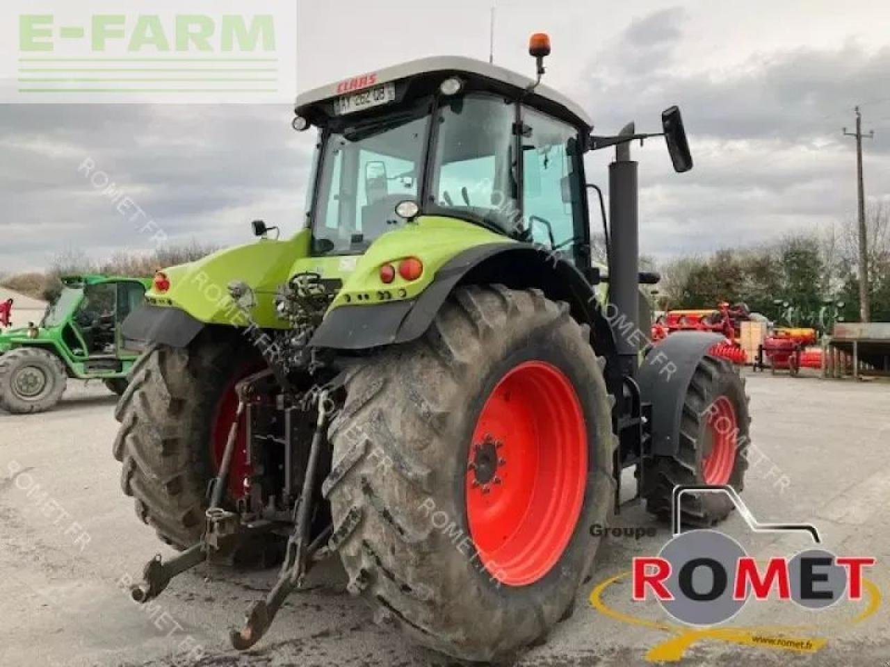Traktor typu CLAAS axion 810, Gebrauchtmaschine v GENNES-SUR-GLAIZE (Obrázek 3)