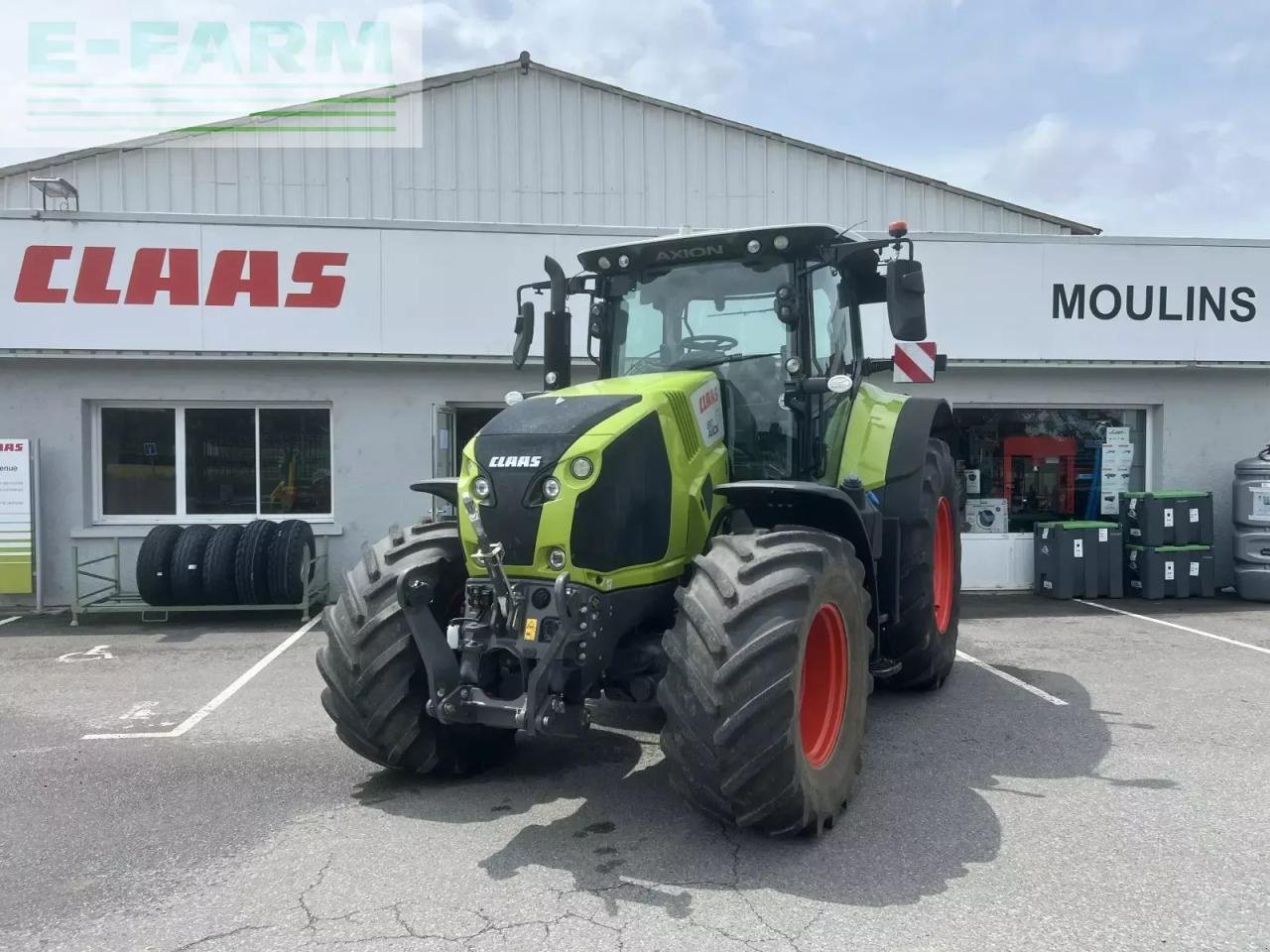 Traktor van het type CLAAS axion 810, Gebrauchtmaschine in SAULZET (Foto 3)