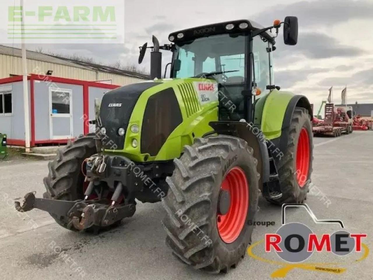 Traktor del tipo CLAAS axion 810, Gebrauchtmaschine en GENNES-SUR-GLAIZE (Imagen 1)