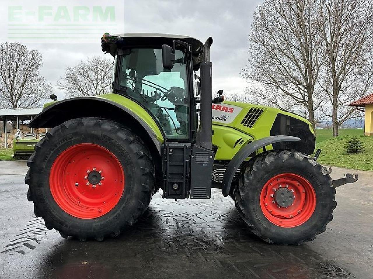 Traktor Türe ait CLAAS axion 810, Gebrauchtmaschine içinde SZEGED (resim 7)